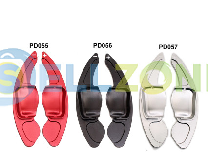 Τρία χρώματα Paddles shifters Αλουμινίου για VW Golf 5 6 Jetta - PD055-PD057